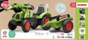 FALK Traktor na Pedały z Łyżką i Przyczepką Zielony CLAAS od 3 Lat FALK