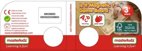 MASTERKIDZ Co Przyciągnie Magnes Edukacyjna Gra Tabliczka Montessori Masterkidz MASTERKIDZ Co Przyciągnie Magnes Edukacyjna Gra Tabliczka Montessori Masterkidz