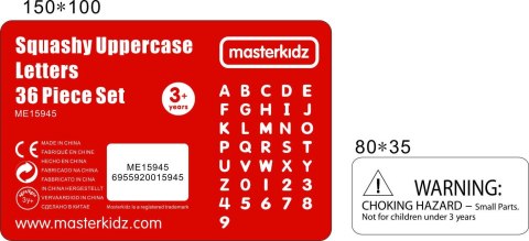 MASTERKIDZ Zestaw Literek i Cyferek Alfabet Montessori Masterkidz MASTERKIDZ Zestaw Literek i Cyferek Alfabet Montessori Masterkidz