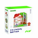 TOOKY TOY Drewniana Tablica Manipulacyjna Montessori Labirynt Tooky Toy