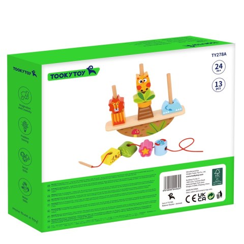 TOOKY TOY Układanka Balansująca Zwierzęta Tooky Toy TOOKY TOY Układanka Balansująca Zwierzęta Tooky Toy