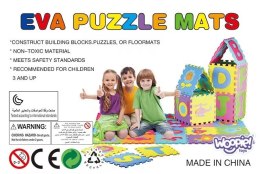 Woopie Baby Mata Piankowa Kolorowa Puzzle Kojec Woopie Baby