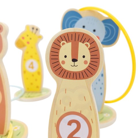 TOOKY TOY Rzut do Celu Drewniana Gra Zręcznościowa Obręcze 15 el. Tooky Toy TOOKY TOY Rzut do Celu Drewniana Gra Zręcznościowa Obręcze 15 el. Tooky Toy