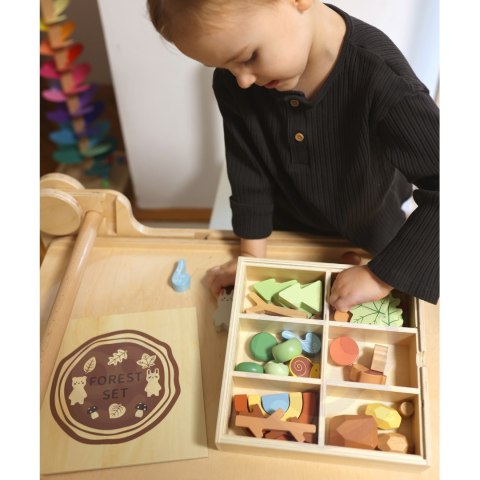 TOOKY TOY Zestaw Leśny Układanka w Stosy Klocki Figurki Tooky Toy TOOKY TOY Zestaw Leśny Układanka w Stosy Klocki Figurki Tooky Toy
