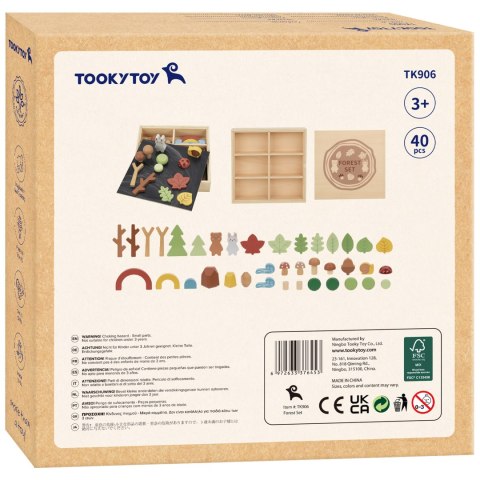 TOOKY TOY Zestaw Leśny Układanka w Stosy Klocki Figurki Tooky Toy TOOKY TOY Zestaw Leśny Układanka w Stosy Klocki Figurki Tooky Toy