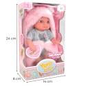 WOOPIE ROYAL Pierwsza Lalka Bobas z Kocykiem Króliczkiem 23 cm Woopie Royal