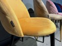 Krzesło obrotowe GLORIA OFFICE MUSTARD VELVET Lugano