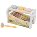 VIGA Drewniany Zestaw Wybijanka + Cymbałki Ksylofon 2w1 Viga Toys