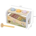 VIGA Drewniany Zestaw Wybijanka + Cymbałki Ksylofon 2w1 Viga Toys