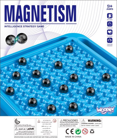 WOOPIE Gra Planszowa Magnetyczne Kulki Woopie WOOPIE Gra Planszowa Magnetyczne Kulki Woopie