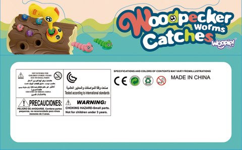 WOOPIE Gra Zręcznościowa Złap Robaczka + Skarbonka Wańka Wstańka Jajko Woopie WOOPIE Gra Zręcznościowa Złap Robaczka + Skarbonka Wańka Wstańka Jajko Woopie