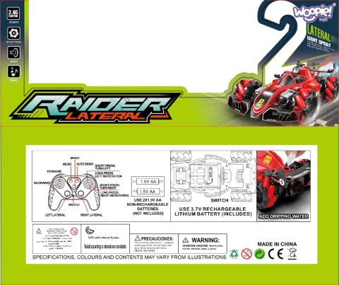WOOPIE Zdalnie Sterowane Auto Kaskaderskie RAIDER - Efekt Dymu Woopie WOOPIE Zdalnie Sterowane Auto Kaskaderskie RAIDER - Efekt Dymu Woopie