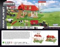 WOOPIE Zestaw Farma Zagroda Traktory + Figurki 42 el. Woopie