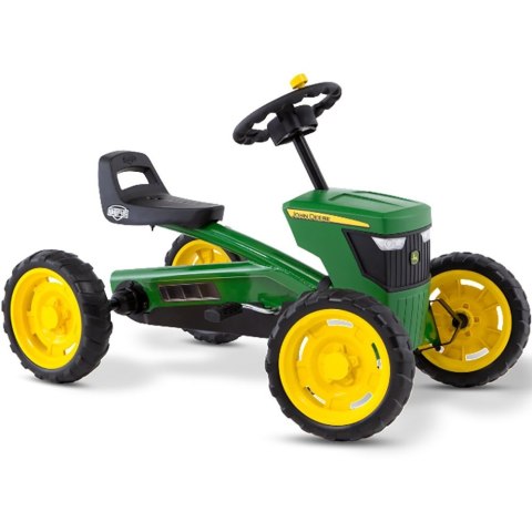 BERG Gokart na Pedały John Deere Ciche Koła 2-5 lat do 30 kg Berg BERG Gokart na Pedały John Deere Ciche Koła 2-5 lat do 30 kg Berg