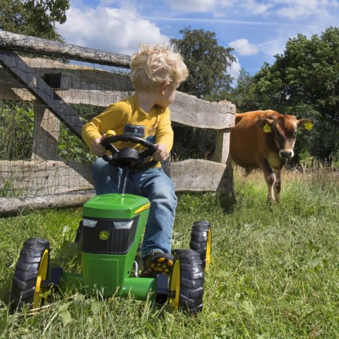 BERG Gokart na Pedały John Deere Ciche Koła 2-5 lat do 30 kg Berg BERG Gokart na Pedały John Deere Ciche Koła 2-5 lat do 30 kg Berg
