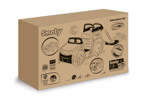 Smoby Samochód Przygód 3w1 Smoby Smoby Samochód Przygód 3w1 Smoby