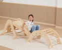 VIGA Drewniany Bujak Naturalny Montessori Viga Toys