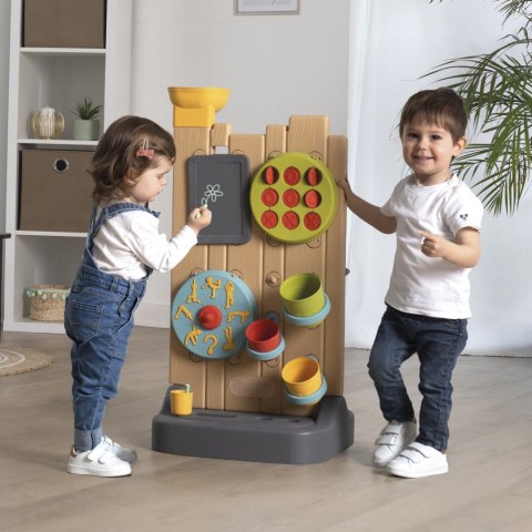 SMOBY Ścianka Aktywności Dwustronna - Tablica Manipulacyjna Montessori Smoby SMOBY Ścianka Aktywności Dwustronna - Tablica Manipulacyjna Montessori Smoby