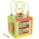 VIGA Drewniana Kostka Edukacyjna 5w1 Viga Toys