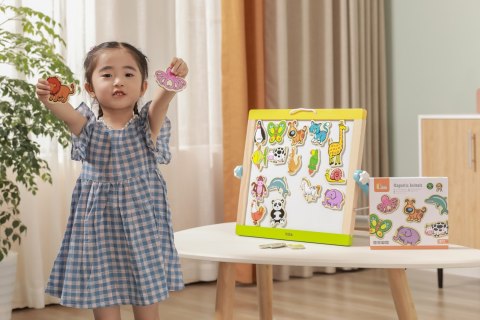 VIGA Drewniane Magnesy Zwierzęta zestaw 20 elementów Viga Toys VIGA Drewniane Magnesy Zwierzęta zestaw 20 elementów Viga Toys