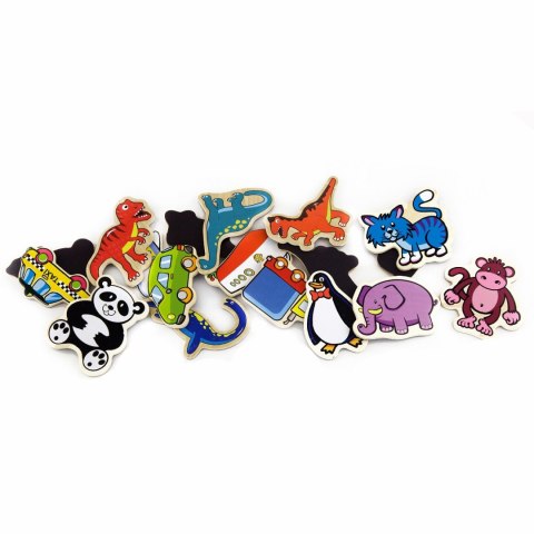 VIGA Drewniane Magnesy Zwierzęta zestaw 20 elementów Viga Toys VIGA Drewniane Magnesy Zwierzęta zestaw 20 elementów Viga Toys