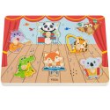VIGA Puzzle Dźwiękowe Dopasuj Muzykujące Zwierzęta Viga Toys