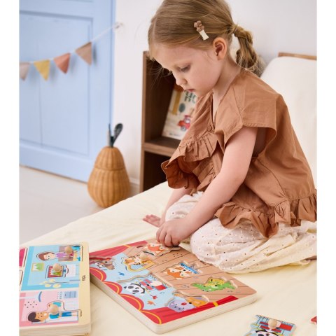 VIGA Puzzle Dźwiękowe Dopasuj Muzykujące Zwierzęta Viga Toys VIGA Puzzle Dźwiękowe Dopasuj Muzykujące Zwierzęta Viga Toys