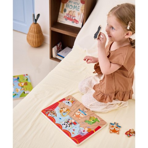 VIGA Puzzle Dźwiękowe Dopasuj Muzykujące Zwierzęta Viga Toys VIGA Puzzle Dźwiękowe Dopasuj Muzykujące Zwierzęta Viga Toys