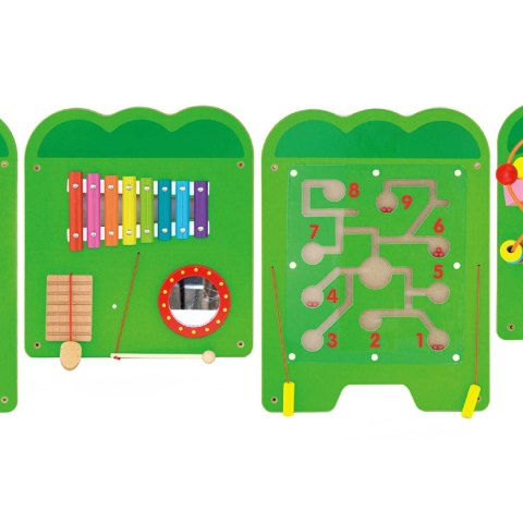 VIGA Tablica Sensoryczna Manipulacyjna Krokodyl Certyfikat FSC Montessori Viga Toys VIGA Tablica Sensoryczna Manipulacyjna Krokodyl Certyfikat FSC Montessori Viga Toys