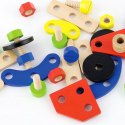 Viga Zestaw klocków konstrukcyjnych 68 elementów Montessori Viga Toys