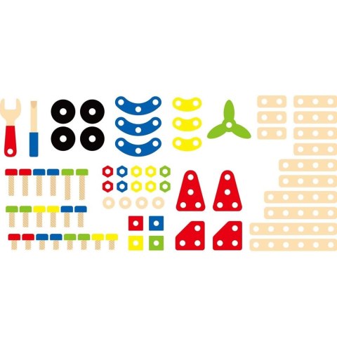 Viga Zestaw klocków konstrukcyjnych 68 elementów Montessori Viga Toys Viga Zestaw klocków konstrukcyjnych 68 elementów Montessori Viga Toys