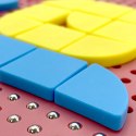 WOOPIE Układanka Magnetyczna 2w1 Rysowanie Magnetyczne Tablica Kreatywna 112 el. Woopie