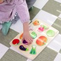 CLASSIC WORLD Drewniana Układanka Montessori Warzyw Classic World