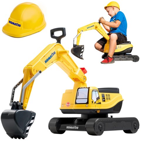 FALK Koparka Komatsu Obrotowa Łopata + Kask FALK FALK Koparka Komatsu Obrotowa Łopata + Kask FALK