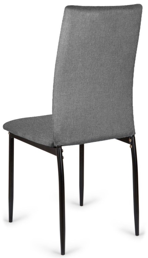 Krzesło tapicerowane VALVA DUO FABRIC GREY Lugano Krzesło tapicerowane VALVA DUO FABRIC GREY Lugano