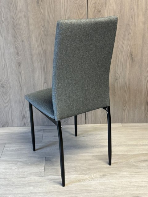 Krzesło tapicerowane VALVA DUO FABRIC GREY Lugano Krzesło tapicerowane VALVA DUO FABRIC GREY Lugano
