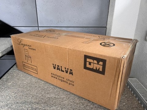 Krzesło tapicerowane VALVA LINE VELVET BEIGE Lugano Krzesło tapicerowane VALVA LINE VELVET BEIGE Lugano