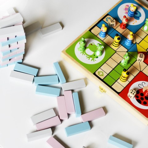 VIGA Drewniana gra Ludo Chińczyk Viga Toys VIGA Drewniana gra Ludo Chińczyk Viga Toys