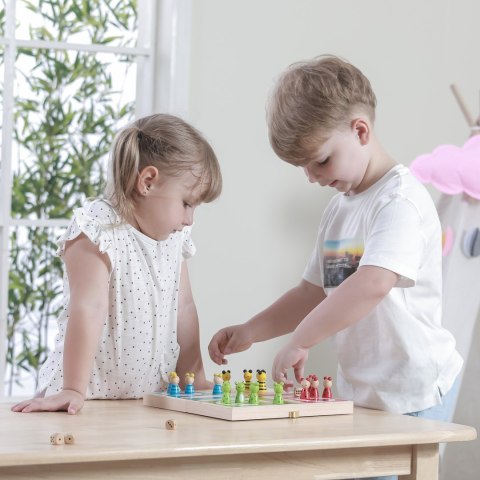 VIGA Drewniana gra Ludo Chińczyk Viga Toys VIGA Drewniana gra Ludo Chińczyk Viga Toys