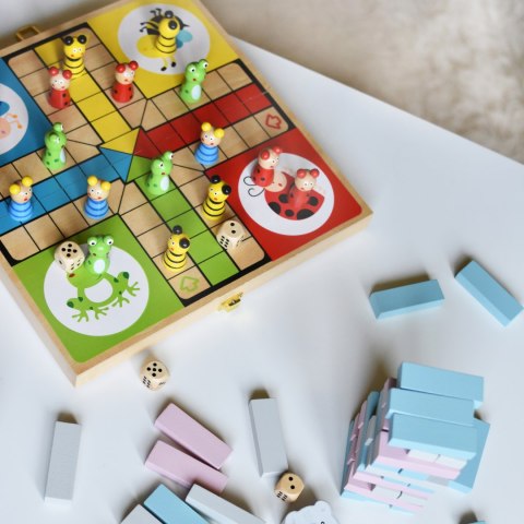 VIGA Drewniana gra Ludo Chińczyk Viga Toys VIGA Drewniana gra Ludo Chińczyk Viga Toys