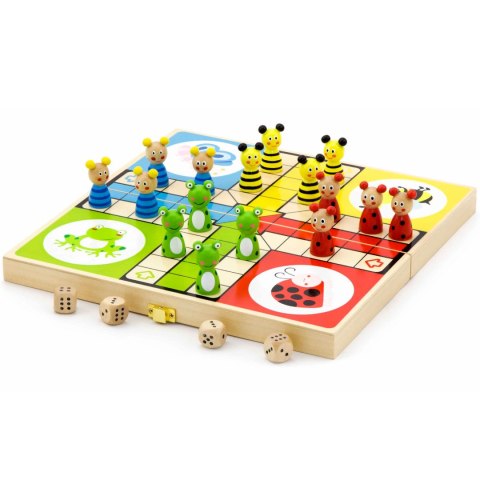 VIGA Drewniana gra Ludo Chińczyk Viga Toys VIGA Drewniana gra Ludo Chińczyk Viga Toys