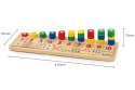 VIGA Drewniane Liczydło Talesa Kreatywna Liczarka Montessori Viga Toys
