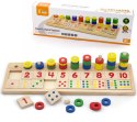 VIGA Drewniane Liczydło Talesa Kreatywna Liczarka Montessori Viga Toys