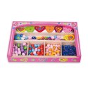 VIGA Koraliki Do Nawlekania Zestaw Serduszka Viga Toys