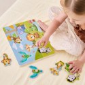 VIGA Puzzle Dźwiękowe Dopasuj Zwierzęta Egzotyczne Viga Toys