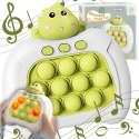 WOOPIE Gra POP IT Elektryczna Antystresowa Zręcznościowa Dinozaur Zielony Zestaw 24 szt. Woopie
