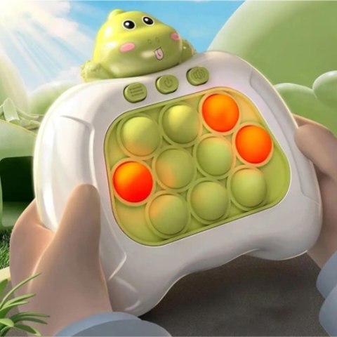 WOOPIE Gra POP IT Elektryczna Antystresowa Zręcznościowa Dinozaur Zielony Zestaw 24 szt. Woopie WOOPIE Gra POP IT Elektryczna Antystresowa Zręcznościowa Dinozaur Zielony Zestaw 24 szt. Woopie