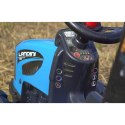 FALK Traktor Landini Niebieski na Pedały z Przyczepką od 3 Lat FALK