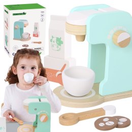 TOOKY TOY Drewniany Ekspres do Kawy Zestaw dla Dzieci 7 el. Tooky Toy