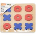 Viga Drewniana Gra Klasyczna Kółko i Krzyżyk Viga Toys